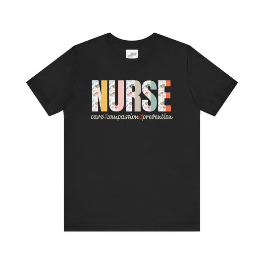 Nurse Tribute Tee, Nursing people Gift, Unisex Jersey T-Shirt. Proud Nurse.