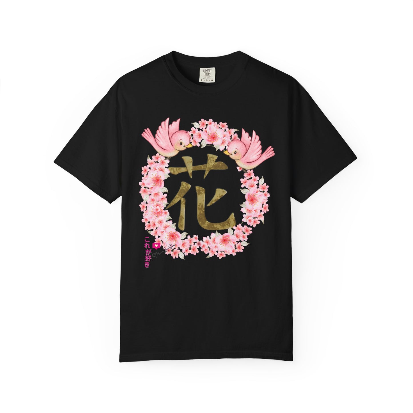 Flower and Bird T-Shirt.
