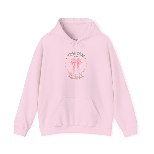 Coquette Style Princess Hoodie, Fairy Tale Sweatshirt, Cute Social Club Pullover.