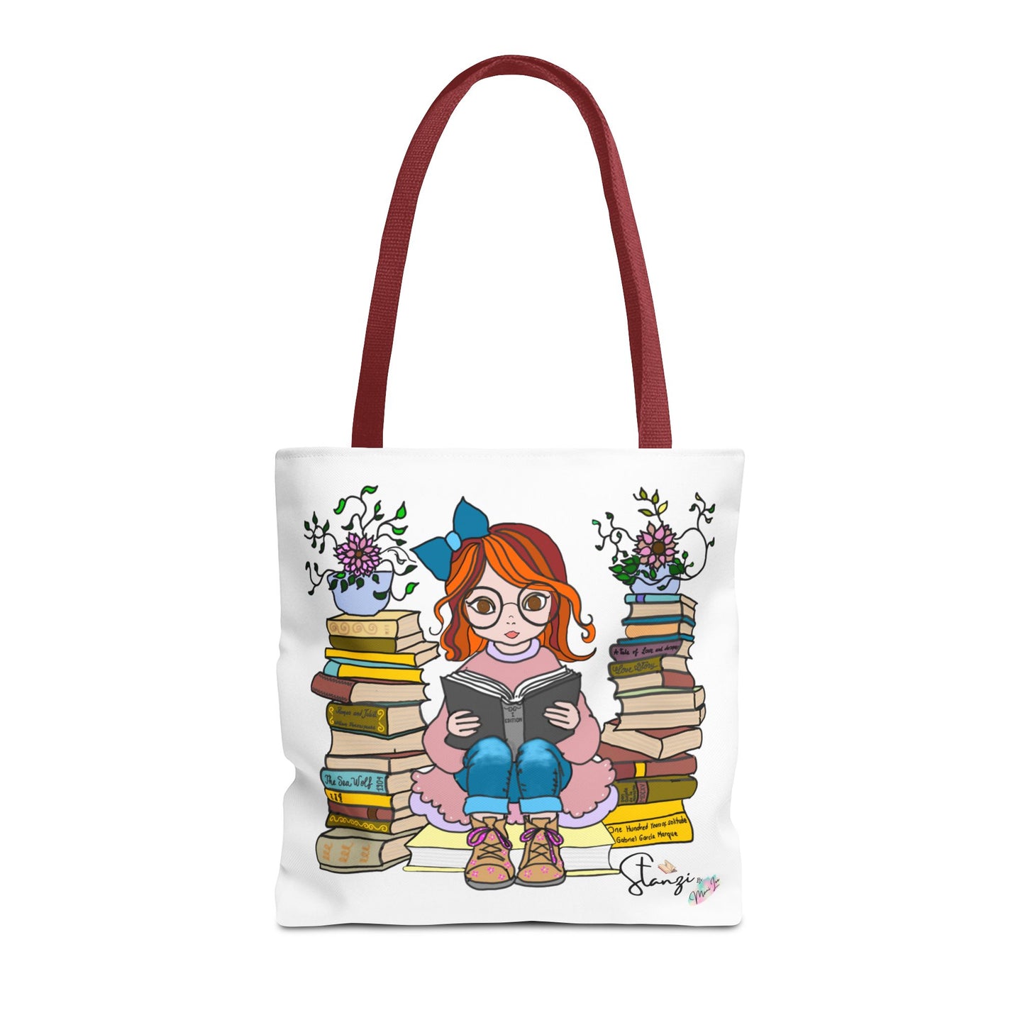 Stanzi "The Reader" Tote bag.