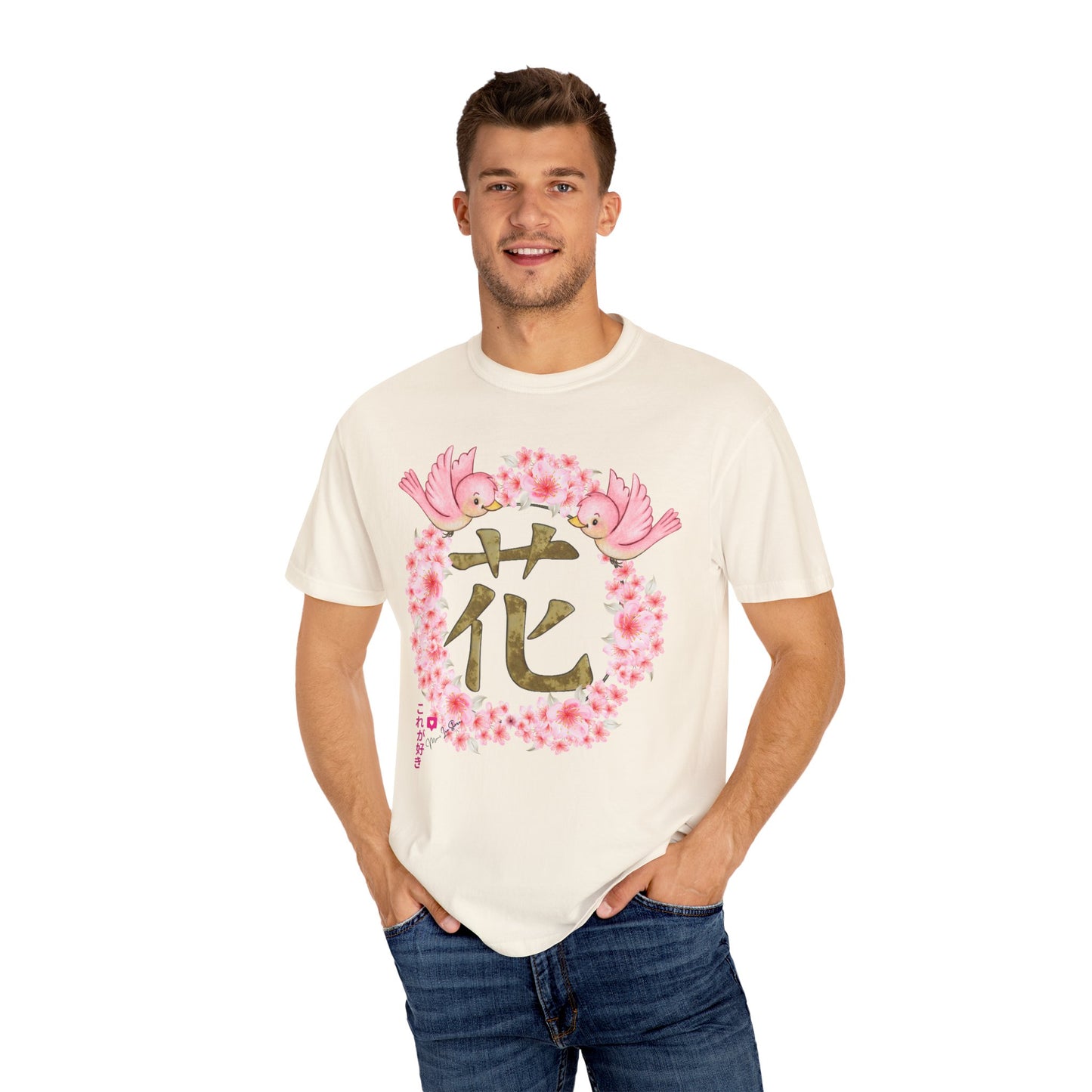 Flower and Bird T-Shirt.