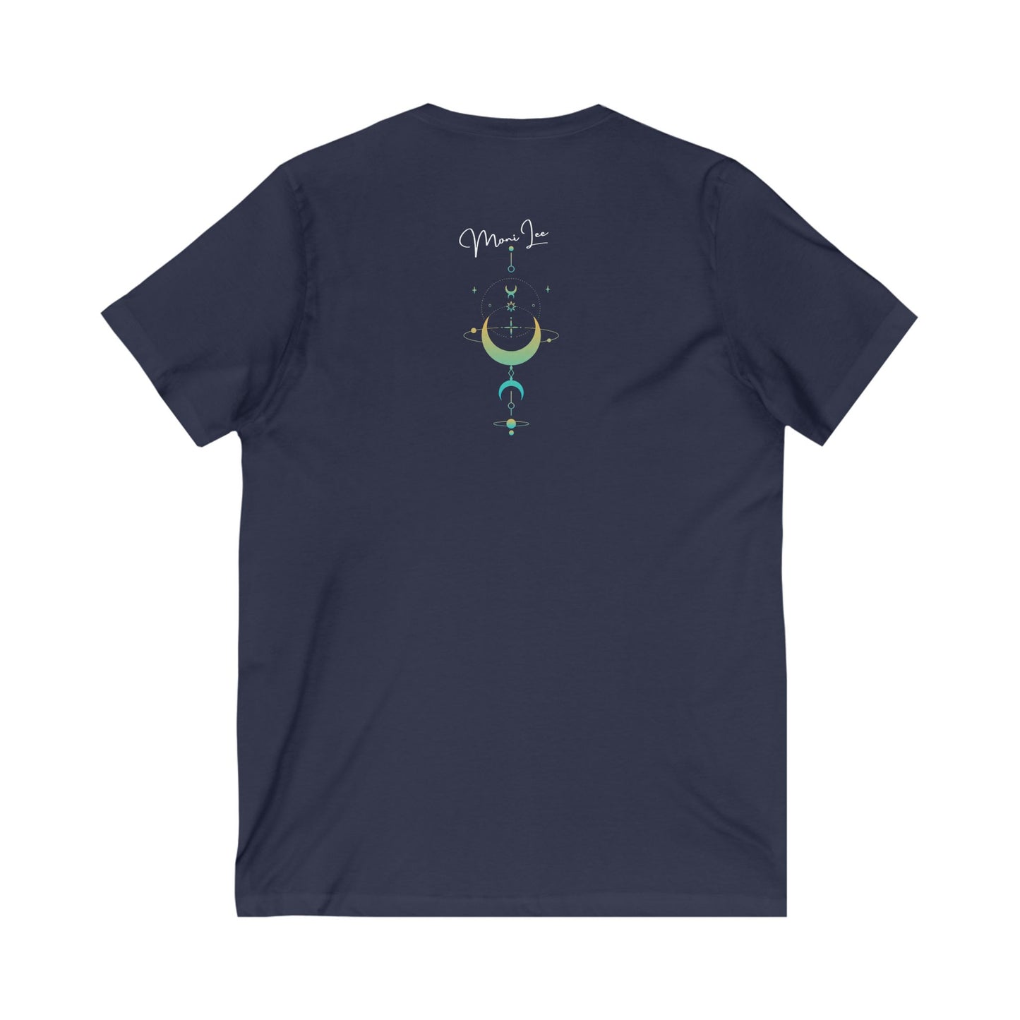 The Girls Club V-neck T-shirt, Silhouette Collection.