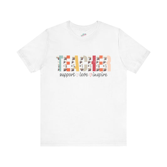 Amazing high-quality unisex t-shirt. TEACHER tribute.