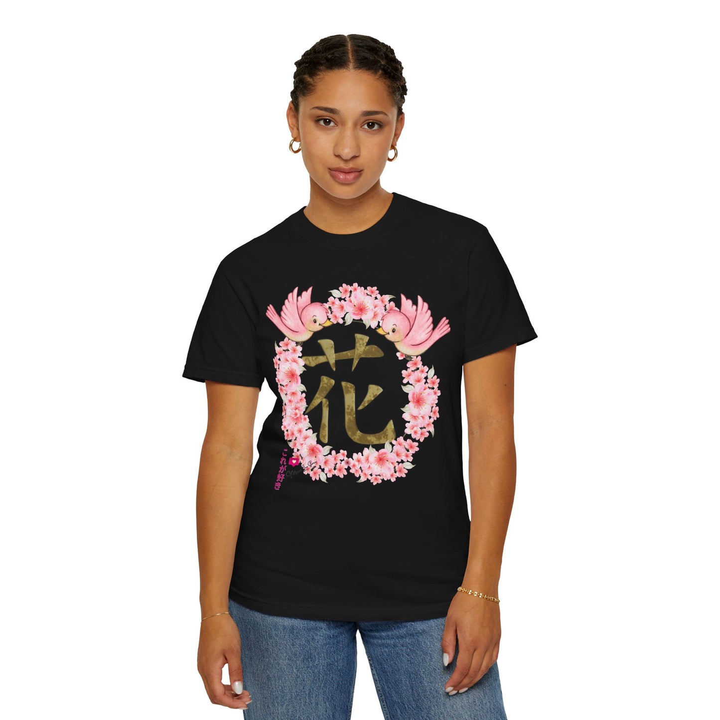 Flower and Bird T-Shirt.
