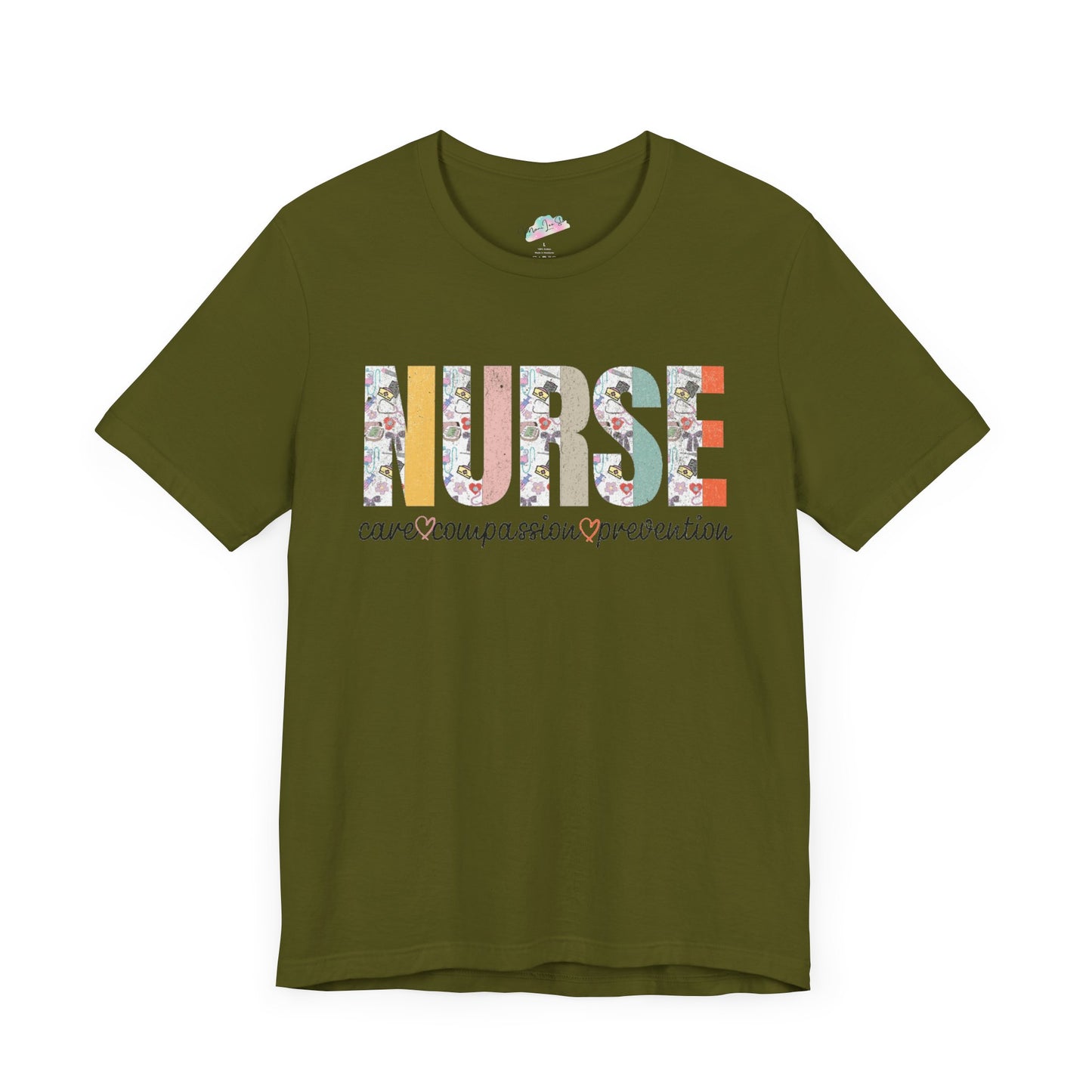 Nurse Tribute Tee, Nursing people Gift, Unisex Jersey T-Shirt. Proud Nurse.