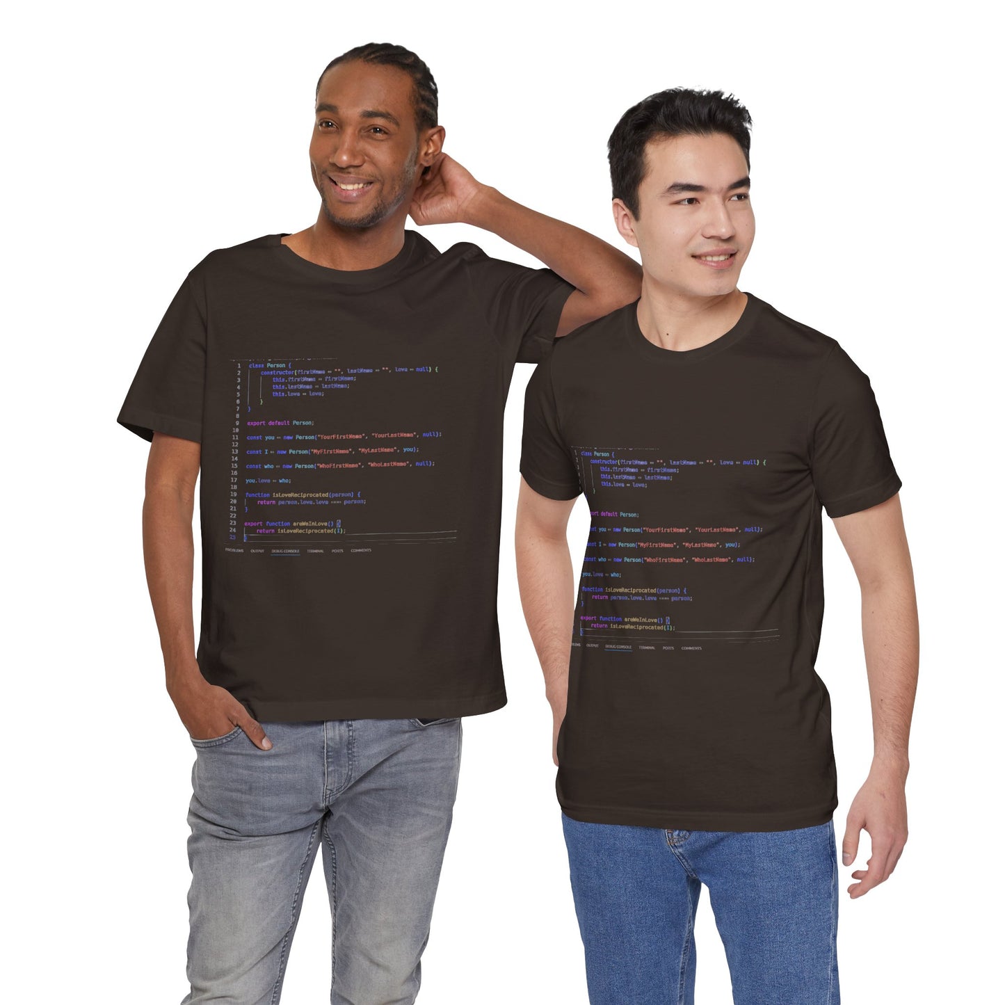 Tech Geek REACT Code T-Shirt