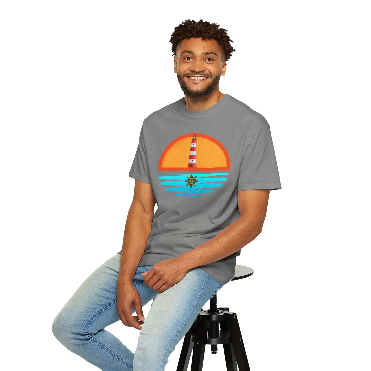 Lighthouse T-shirt Marine Style
