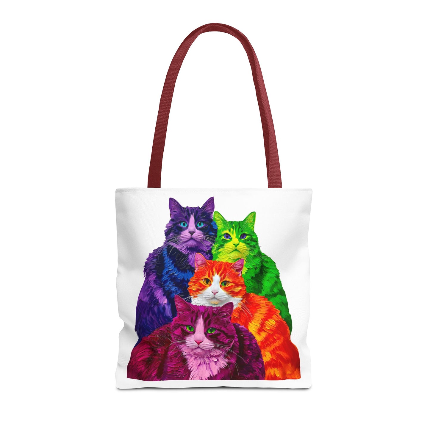 Vibrant Cat Tote Bag