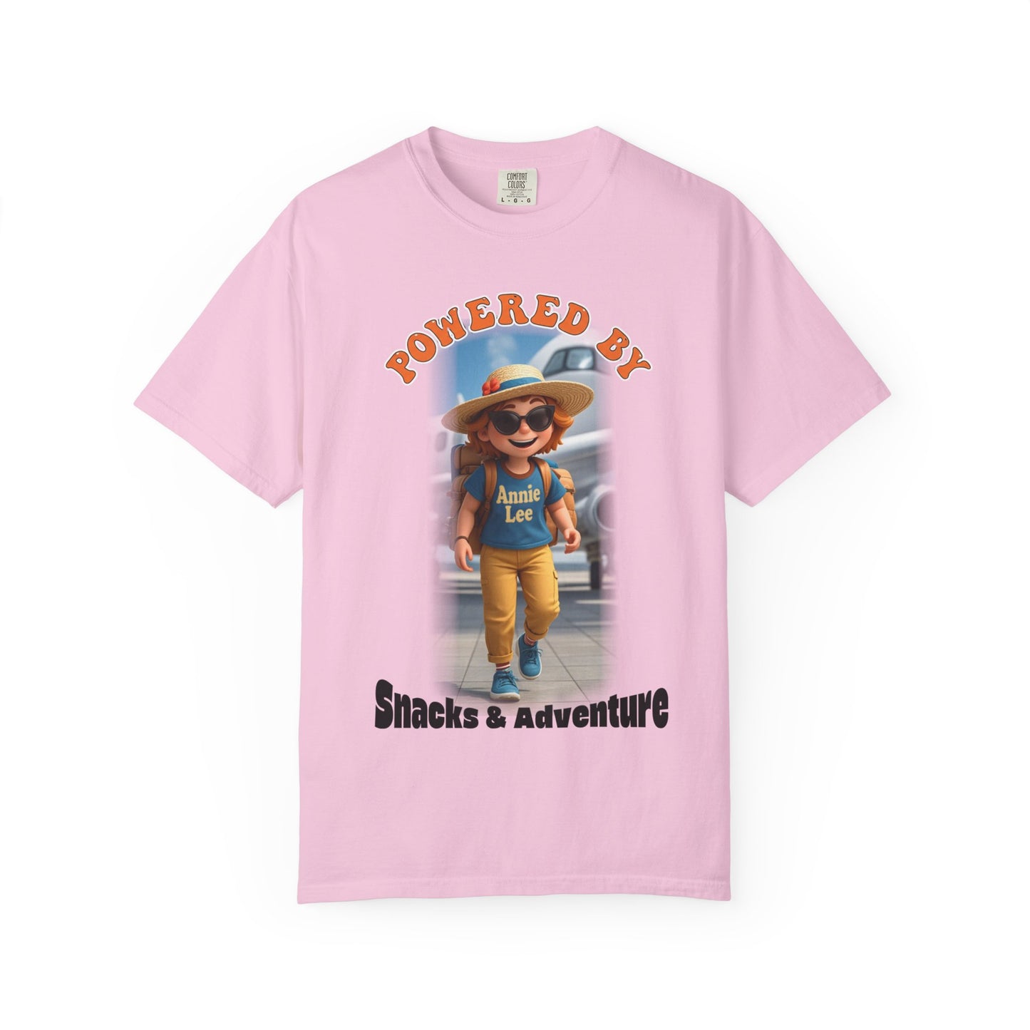 Annie Lee Tee. Front. Blossom