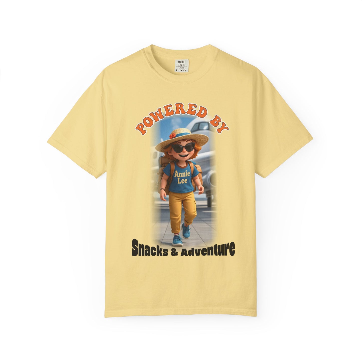 Annie Lee Tee. Front. Butter