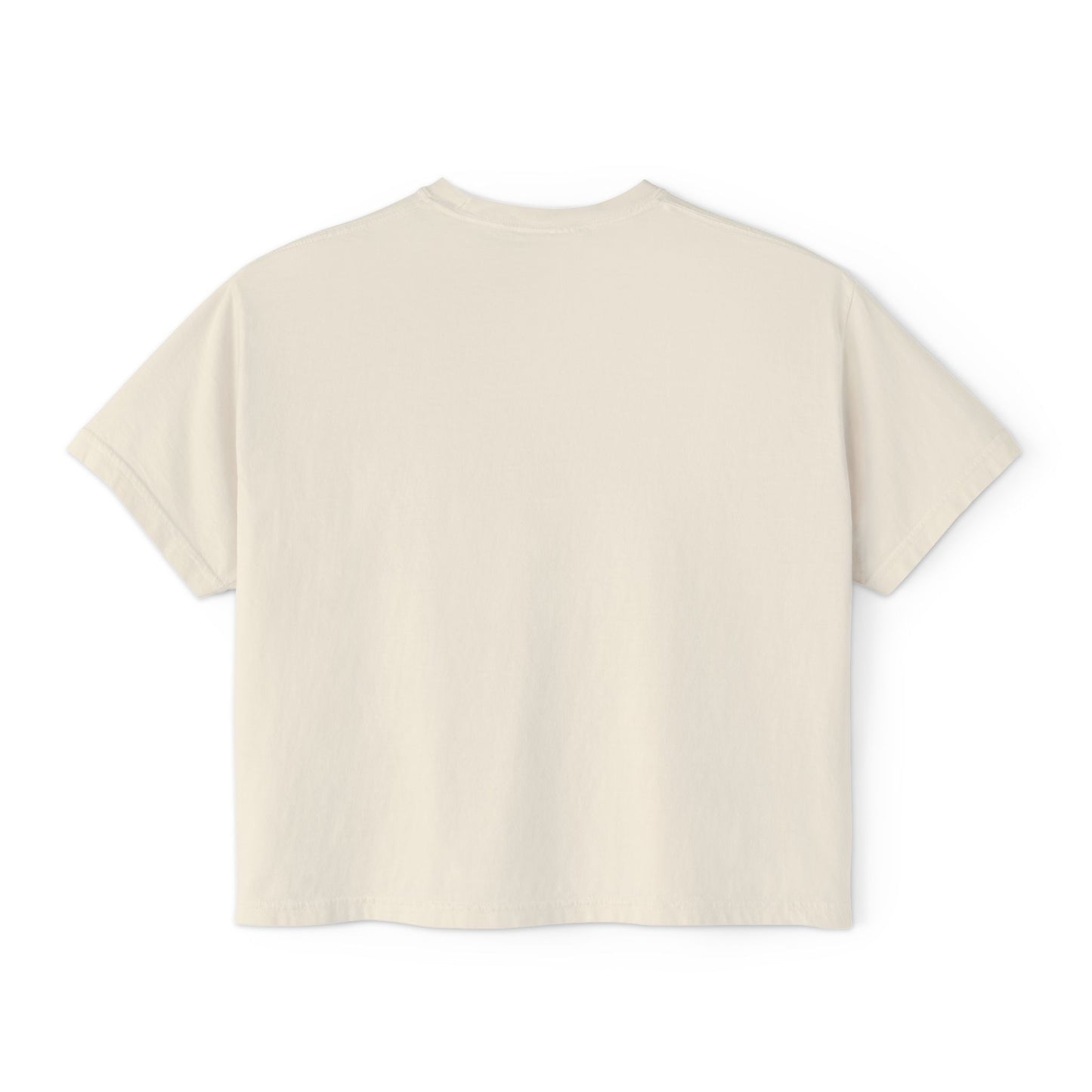Beige t-shirt on a white background