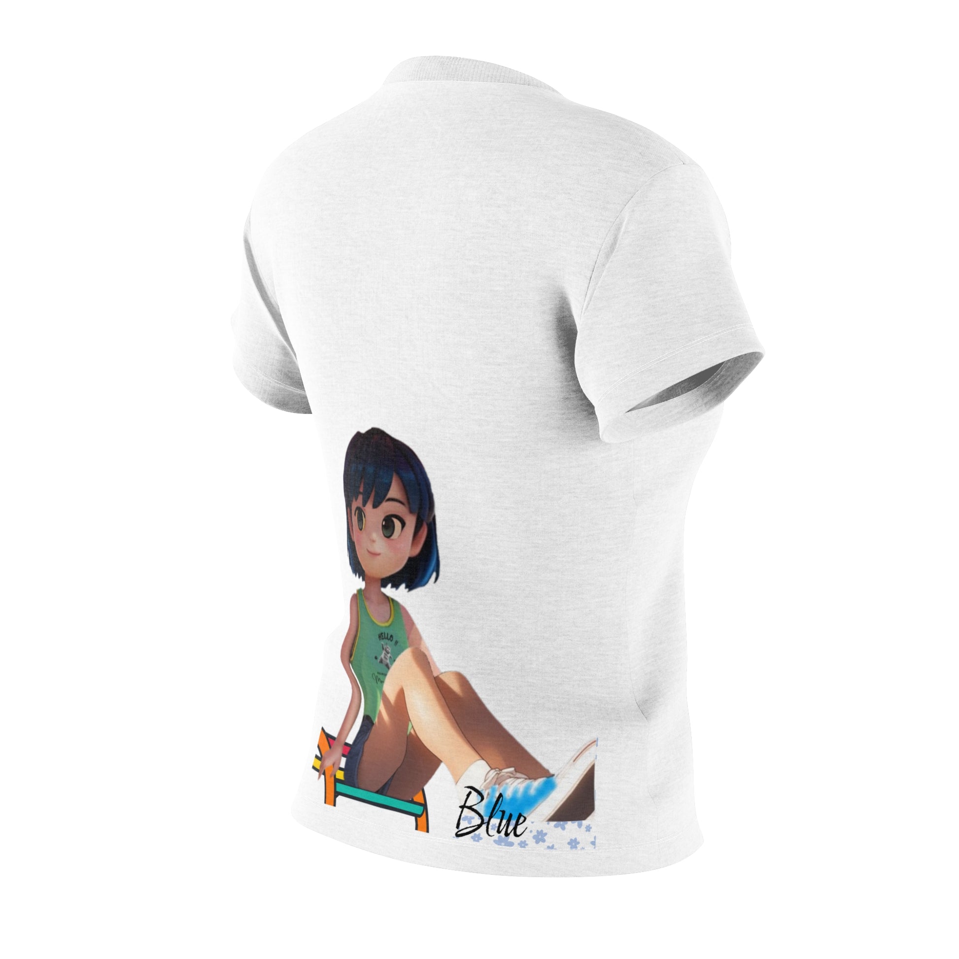 Azure_Blue_T-Shirt white_side_back_Mock_up