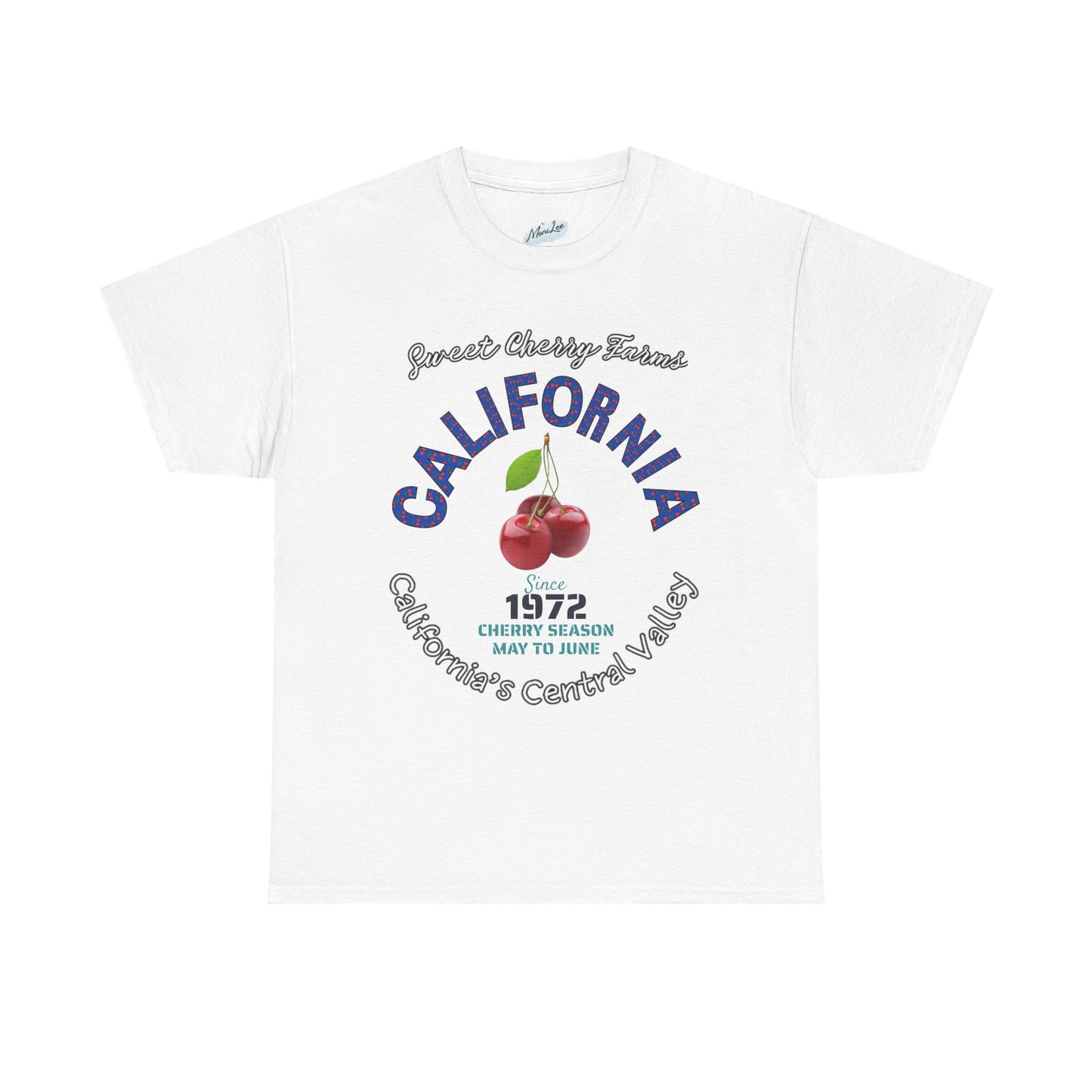 t-shirt California white