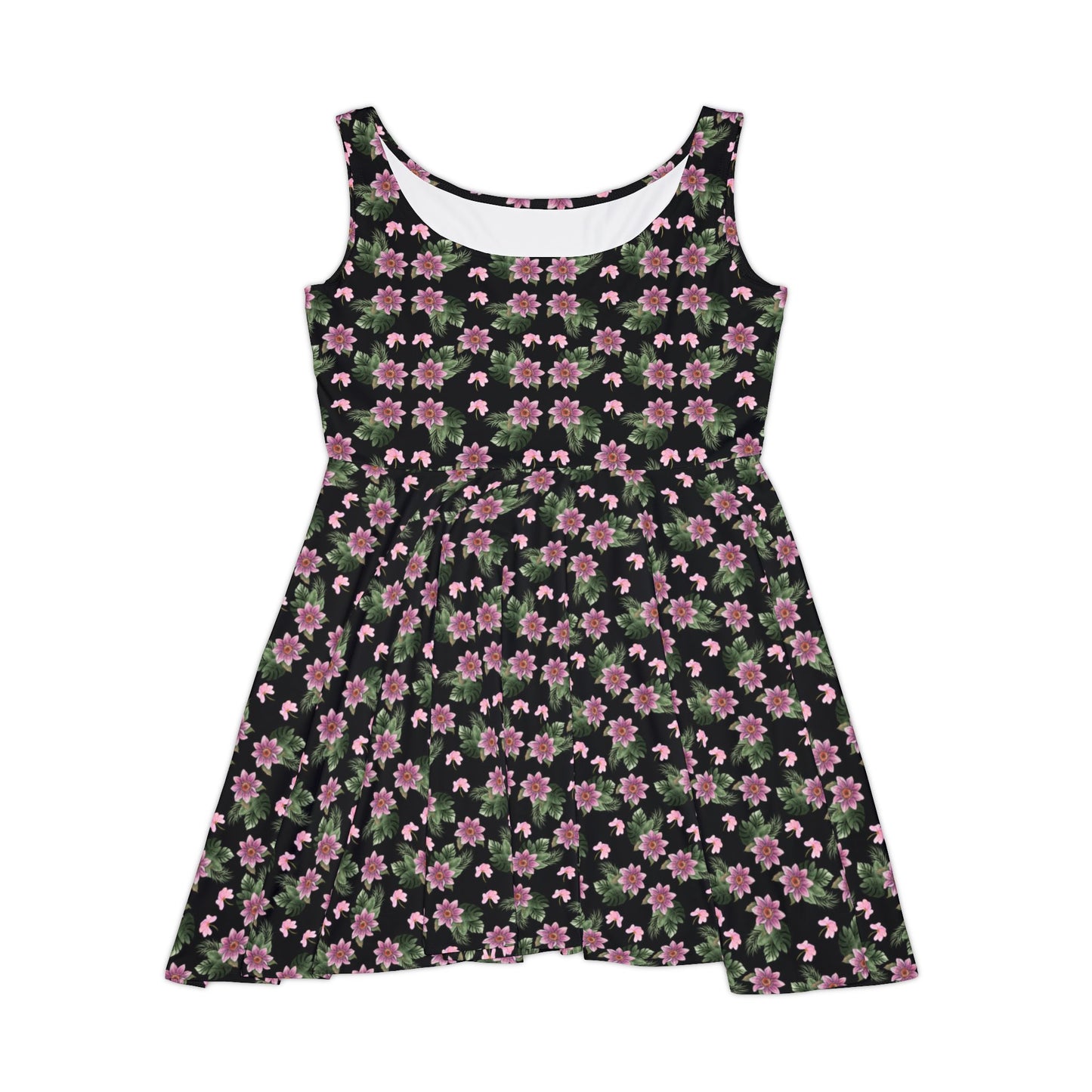 summer dress black front