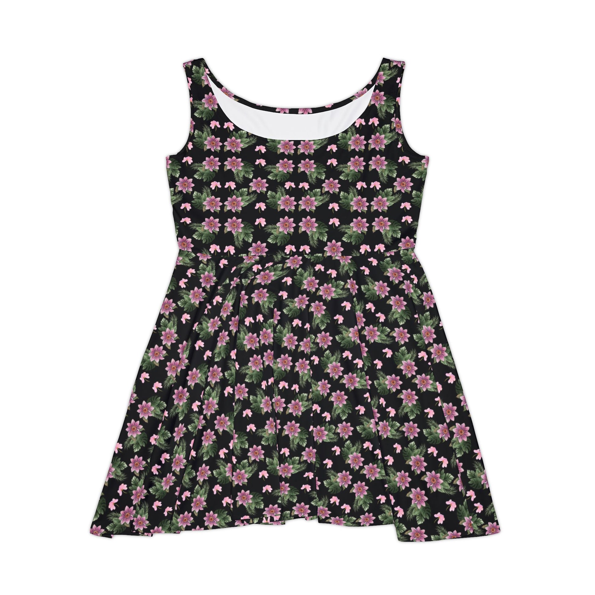 summer dress black front