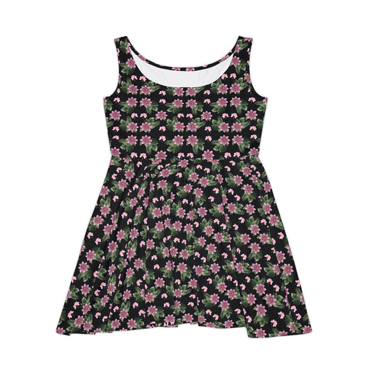 summer dress black front