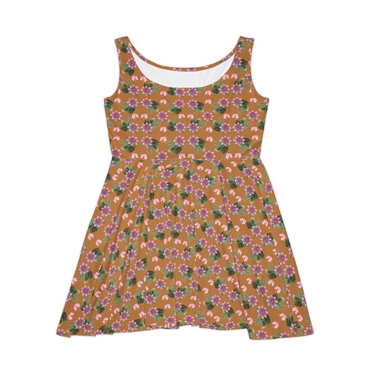 summer dress brown front