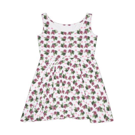 summer Dress floral white