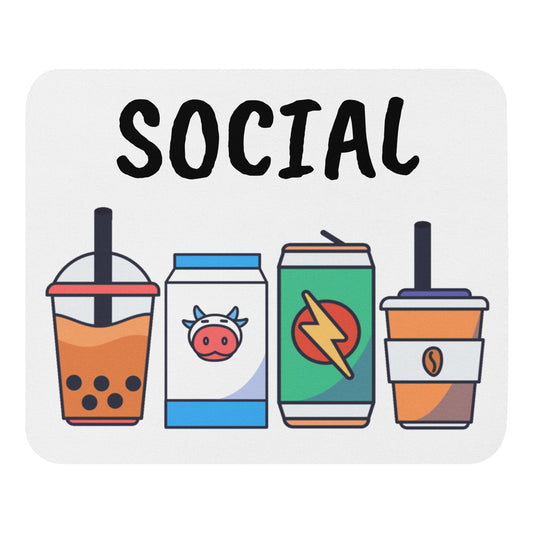 social Mouse pad