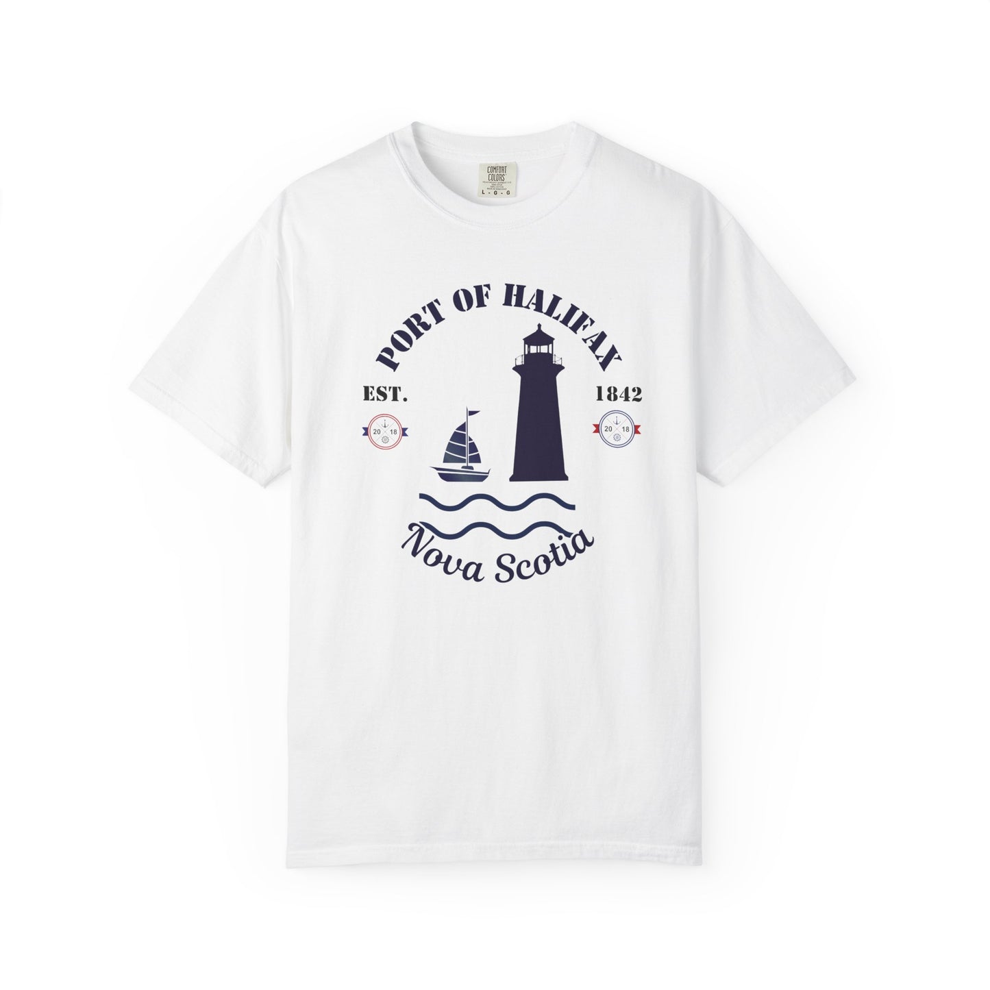 Halifax tee premium front white