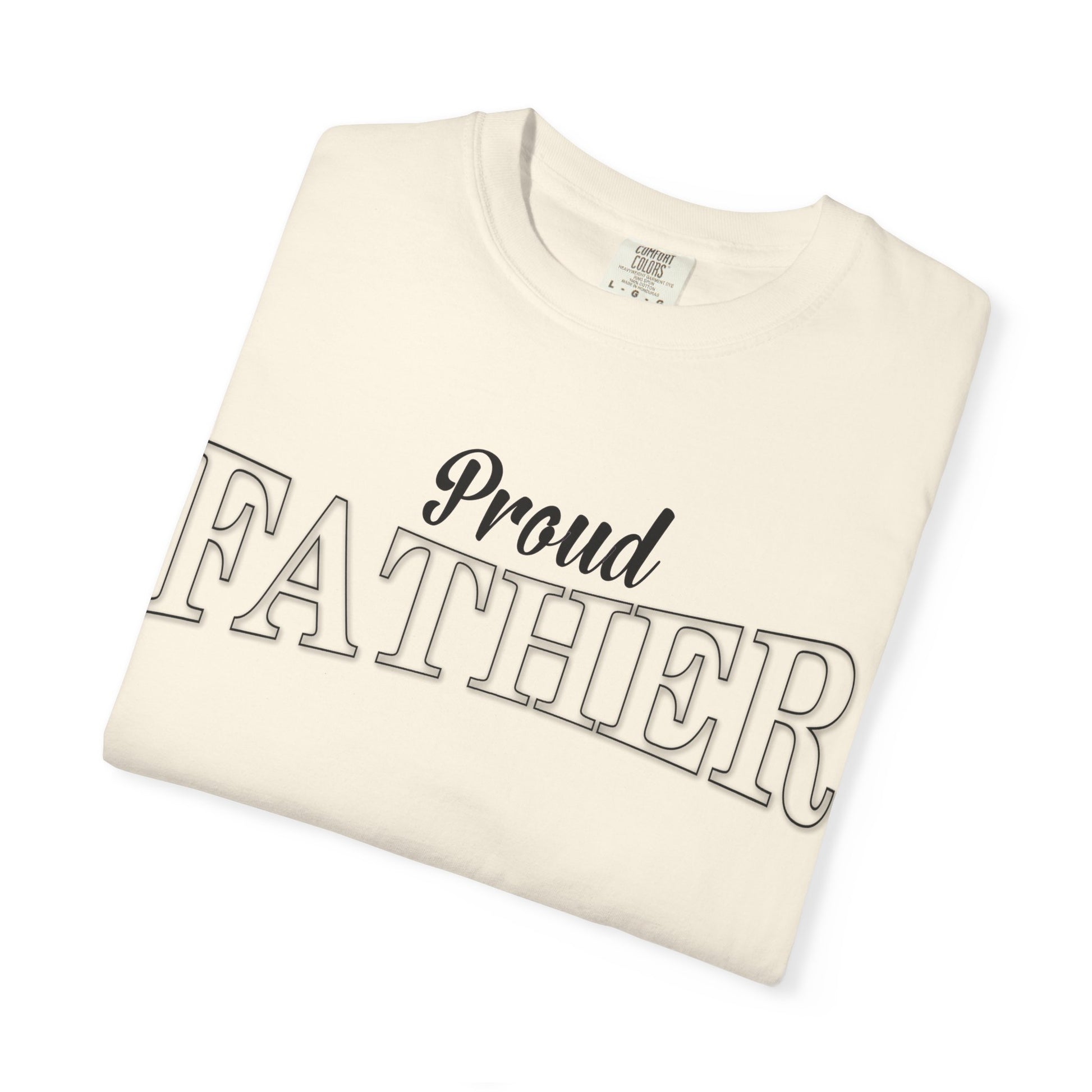 proud father ivory design detail
