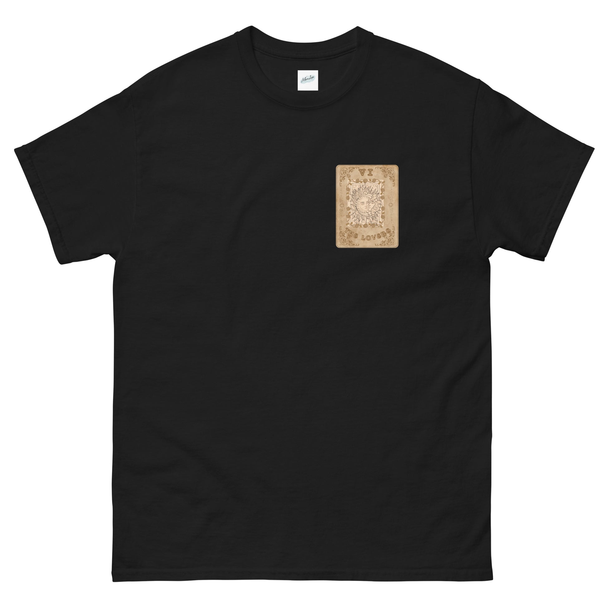 Matching Lovers Sun & Moon Front T-Shirt