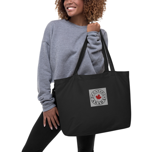 Canada Embroidery Stamp. Tote bag